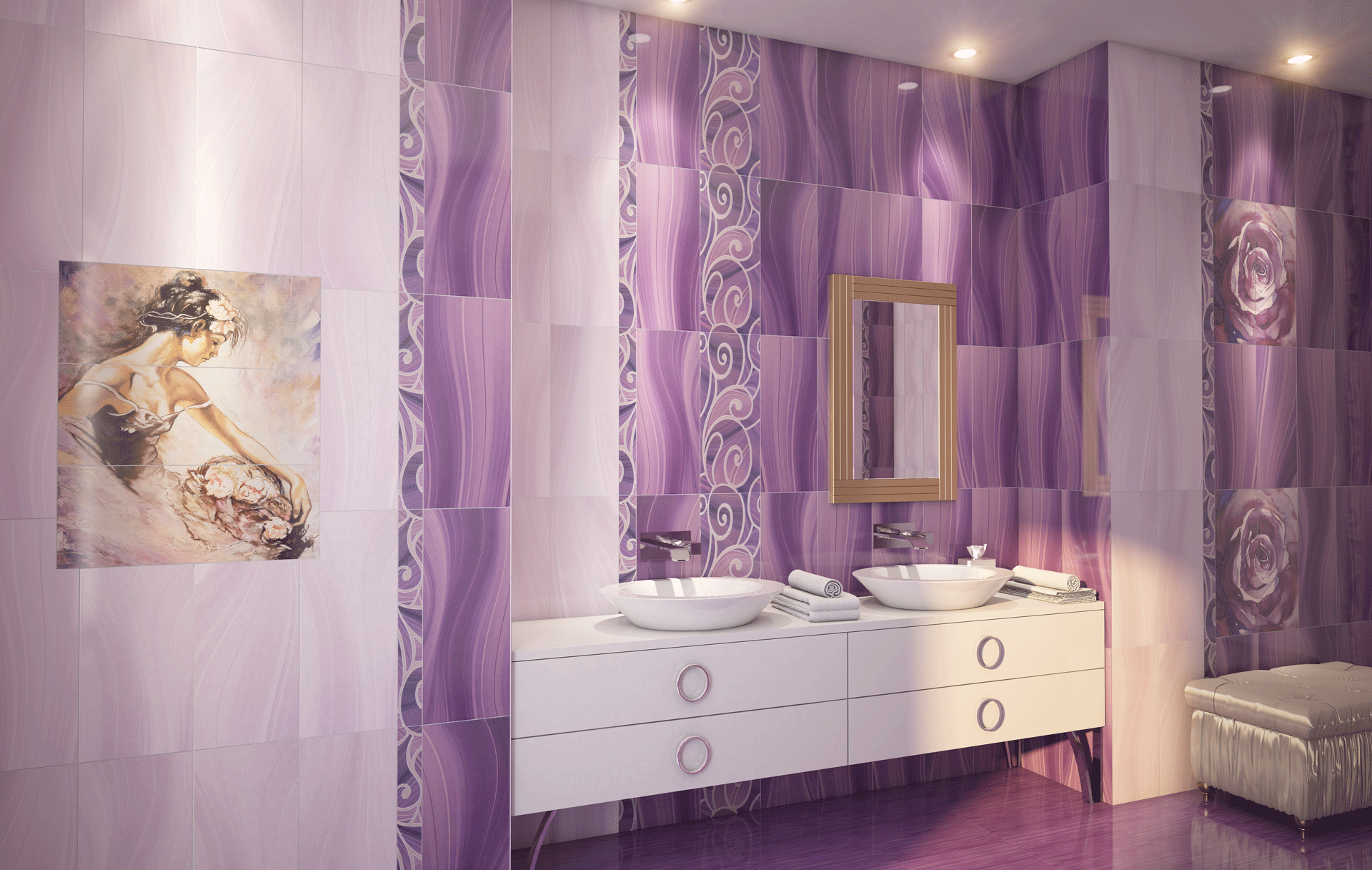  Arabesri purple 25x60